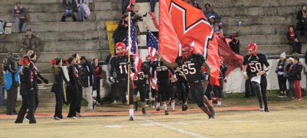 Mayfield Cardinals football at War Memorial Stadium